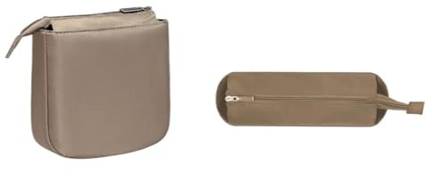 GBZHMCASE Taschen-Organizer für Hermes Evelyne 16 29 Handtaschen, Innentaschenformer, Reiseaufbewahrung(Gray with zipper,For evelyne 16)