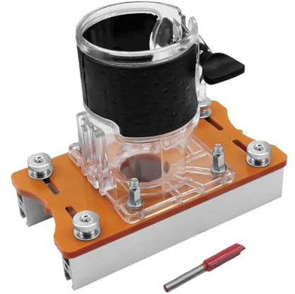 Holzbearbeitungs Nutlocator 2 In 1 Einstellbares Und Tragbares Manuelles | Elektrische Hand Laminat Gravurmaschine für Zuhause Garten Arbeit Reparatur Arbeiten Hobby Bastel