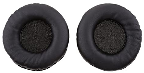 80mm Replacement Ear Pads Compatible with Audio Technica & Sony Headphones (3.15 inch)