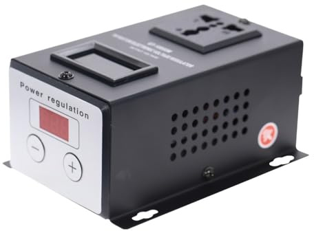 Régulateur de tension électronique SCR, AC 220V, 10000W, outils électriques, vitesse de la température, réglage du moteur du ventilateur, contrôleur, variateur, Thermostat