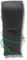 Portaocchiali da collo in pelle unisex custodia per occhiali, Dimensione: Grande, Colore articolo: Verde, Impuntura a macchina: Beige