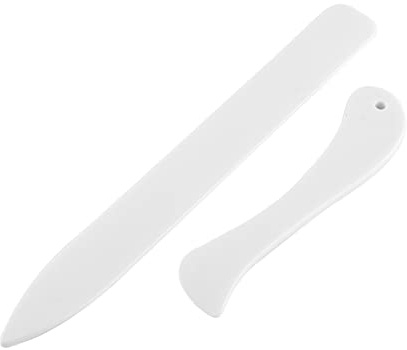 2 stücke Falzbein aus Knochen Handwerk Falten Rill Papier Crafting Scrapbooking Werkzeug Für Papier Handwerk Karte Buchbinderei