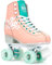 Rio Roller Script Retro Rollschuhe Disco Roller pfirsich peach/green, 39.5