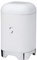 KitchenCraft Lovello LOVSUGARWHT Textured Sugar Canister with Geometric Hexagon Pattern, 11 x 11 x 19 cm (4.5 x 4.5 x 7.5) - Ice White