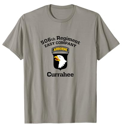 Easy Company 101st Airborne Currahee T-Shirt