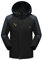 YSENTO Mens Lightweight Waterproof Hiking Jackets Outdoor Sports Walking Jacket Raincoat with Hood(black,M)
