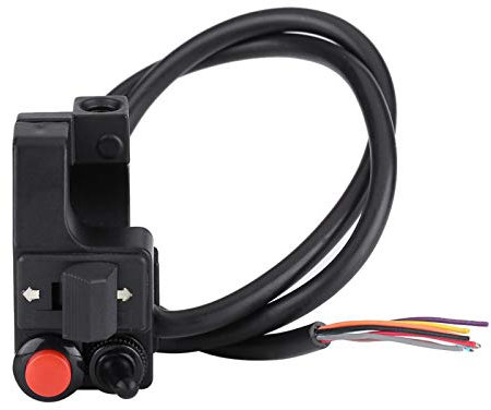 Interruttore Frecce - Interruttore Moto Universale Blocchetto Pulsanti Interruttore Frecce Manubrio Moto 28mm adatto per22mm Atv Montaggio Corno Push Di Rotazion