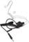 HYS Cuffie auricolari con tubo sonoro da 3,5 mm, trasparente, con clip di fissaggio solo per auricolari di sicurezza (Tipo 3)
