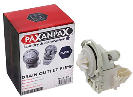 Paxanpax PLD011 Washing Machine Drain Pump Base For Bosch SGI, SGS, SGV; Siemens SE; Neff; Hotpoint DC, DF, DWF Series