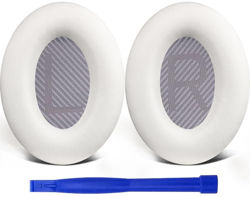 SoloWIT® Ersatz Ohrpolster für Bose QC35, kompatibel mit Over-Ear Kopfhörern von QuietComfort 35 (QC35) und Quiet Comfort 35 II (QC35 ii)