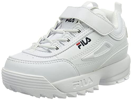 FILA Disruptor E infants, Zapatilla Unisex bebé, Blanco (White), 20 EU