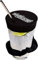 NightCap - Original Drink Cover Scrunchie, As Seen on Shark Tank - Anti-Spike Drink Protector for Women - Reusable Drink Cover Scrunchie - Fits Most Cups & Glasses, Washable - Black