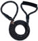 Vivifying Slip Lead for Dogs, 2M Reflective Nylon Rope Dog Lead Choker Leash with Padded Handle for Large, Medium and Small Dogs (6.5FT, Black)