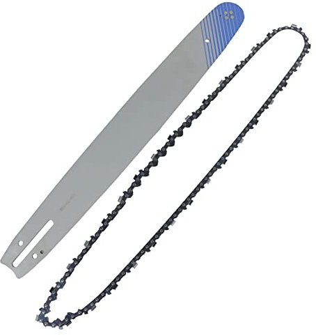 SPARES2GO 18 Chain & Bar Set compatible with Husqvarna Chainsaw (62 Links, 3/8″ LP, 45cm)