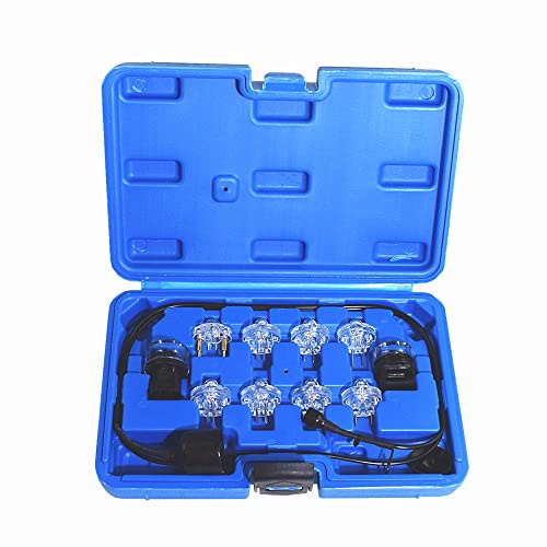 Alltooetools Noid Light Test Kit Fuel Injector Pulse Tester Tool | Test fuel injector pulse signals, fits GM,Ford,Bosch,Geo,complete with IAC testers