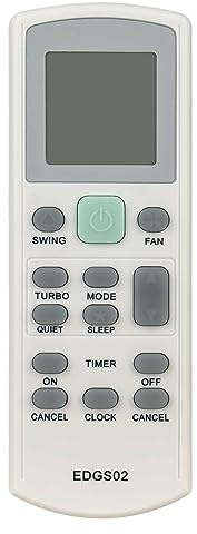 EDGS02 Nuovo telecomando di ricambio adatto per Daikin/Acson Air Condtioner BRC52A62 R08019037090A R08019034086 RS20JEV1K RS25JEV1K ECGS02 GS02 GS02