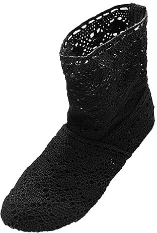 NOAGENJT stivali pioggia donna stivali da donna stivali cowboy donna estivo Sandali Con Plateau E Tacco stivali da pioggia donna gomma Slippers Donna Chiuse Ciabatte Con Plantare Estraibile Nero 39
