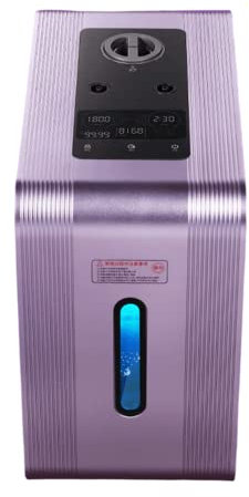 Máquina de hidrógeno 1800ml/min,máquina de inhalación de Alta pureza del 99,99%,generador de Agua de hidrógeno para Terapia de hidrógeno Nasal,tecnología PEM,para el hogar