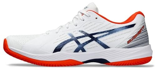 ASICS Herren Solution Swift Ff Clay Sneaker, White Blue Expanse, 44.5 EU