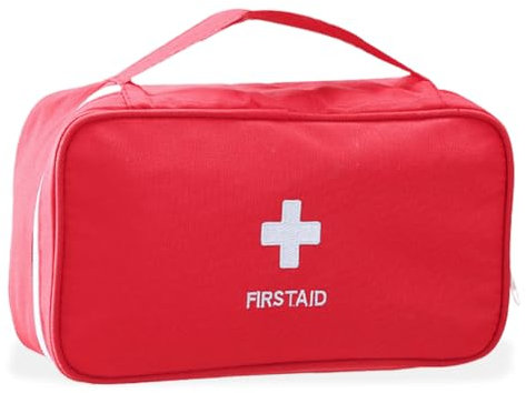 OQKAHIV 1 Kit Primeros Auxilios, Bolsa de Primeros Auxilios de Seguridad, Botiquin Viaje, Kit de Primeros Auxilios de Viaje portátil, Mini Bolsa, Bolsa de Almacenamiento de Paquetes de medicamentos