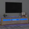 Capwee Mobile Porta TV 180 cm Moderno con Luci LED Mobile TV Soggiorno 180 cm Mobiletto Televisore in Legno-Rovere Sonoma