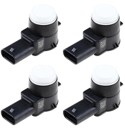 UEGVJIAS PDC-Sensor 1/ 4PCS 2125420018 A2125420018 Kompatibel mit Benz W204 C300 C350 E300 E350 S350 PDC Parksensor 0263003616(White 4)