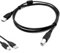Cavo MIDI USB A a B, 2 m, per controller DJ, tastiere, sintetizzatori, compatibile con Pioneer, Native Instruments, Denon, Akai, HP, Epson, Brother, Samsung, Canon (nero)