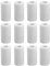 Zhufas 12 Rouleaux Bandage Autoadhésif, 10.5cmx4.5m Bande Cohesive pour Les Humains, Bande Strapping Adhésif pour Sports,Animaux,GonflementDes Cheville (Blanc)