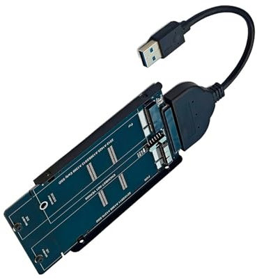 Obotsnoi Cable USB 3.0 eficiente y tarjeta adaptadora para modelos 2012 1425/1398/1466/1465 de 18+8 pines de disco sólido