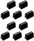 Lioggyet 10 x Universal-Dämpfungsknöpfe, Dämpfungskappe, gerader Schieberegler für DJ-Controller, Mischkonsole, XDJ
