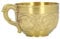 Brass Embossed Mug,Retro Rustproof Brass Coffee Cup,Hand Made Carving Metal Tea Cup,Vintage Drinking Mug for Milk Wine,Vintage, Mid Century,for Festive Holiday Special Occasion