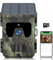 FunKind 4G Solar Wildkamera Handyübertragung App, 30MP 2K Wildtierkamera mit Nachtsicht Bewegungsmelder, Nachtsichtkamera mit SIM, IP66 Jagdkamera Fotofalle