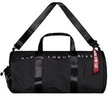 Alpha Industries Herren Ripstop Packable Gym Bag, Black, One Size
