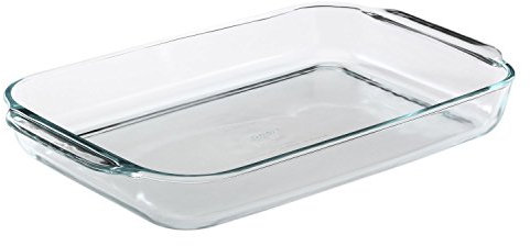 Pyrex Bakeware Plat à four rectangulaire Transparent 4,8 l