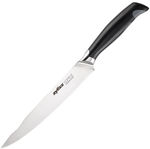 Zyliss Control Coltello trinciante 200, Acciaio Inossidabile, Nero