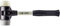Simplex Schonhammer, TPE-mid / Nylon; mit verstärktem Tempergussgehäuse und Fiberglasstiel | D=50 mm | 3738.050