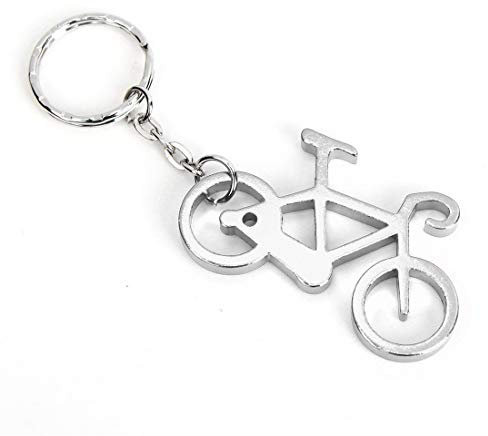 Aeromdale Fahrrad-Schlüsselanhänger, Flaschenöffner, Flaschenöffner, 6 Farben