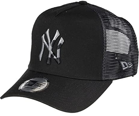 New Era New York Yankees Camouflage Infill A-Frame Adjustable Trucker Cap - One-Size