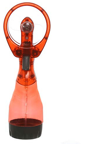 KASANOVA Ventilatore portatile rosso con vaporizzatore rosso Aria di casa