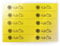 Pure Nails Halo Elite Yellow Buffer Blocks 220/220 Grit (Pack of 10)