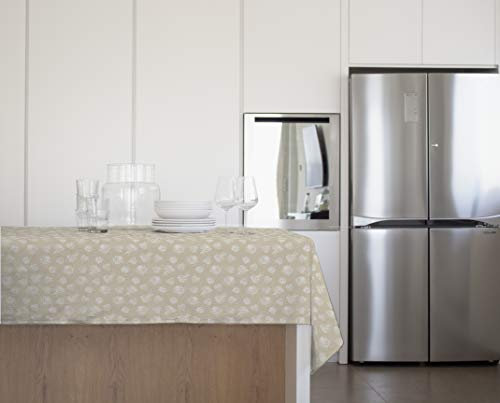 GEMITEX TOVAGLIA FELPATA CERATA IN PVC DECORO SHABBY 282 CUORI 120X160 MADE IN ITALY