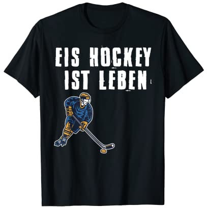 Eishockey News Style Eishockey Trickot Deutschland Stick T-Shirt