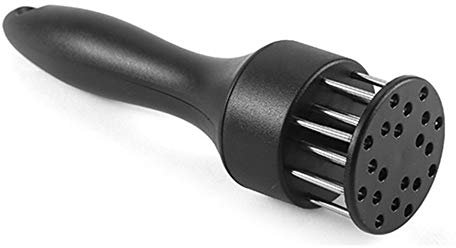 KeepingcooX® Meat Tenderloin, Tenderizer - Steak Needle, Loose Meat Needle, Broken Rib Needle, Knocking Meat Hammer Kitchen Tool, for Beef Pork Veal Poultry, Plus Silicone Basting Brush
