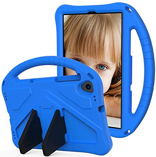 Tading Kids Case for Lenovo Smart Tab M8 for Boys Girls, Lenovo M8 Tablet Case with Handle Stand for Lenovo Tab M8 4th Gen TB-300FU 3rd gen TB8506F 2nd Gen TB-8505F TB-8505X - Blue