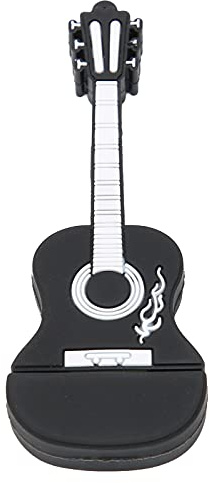 Agatige Flash-Stick, Tragbare USB-Flash-Laufwerke Gitarre Aussehen Großer Speicher Memory Stick für die Übertragung von Datenspeichern Data(32GB)