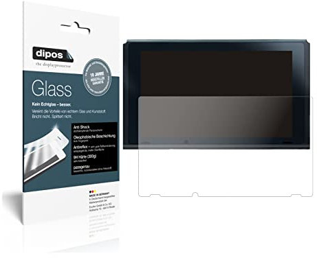 dipos I Protector de Pantalla Mate Compatible con Nintendo Switch (2021) Vidrio Flexible Cristal Proteccion 9H