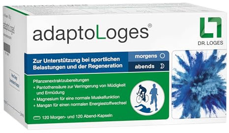 adaptoLoges® - 240 Kapseln - Zur Unterstützung bei sportlichen Belastungen und der Regeneration