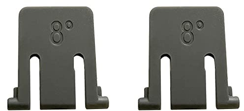 ARusyna 2 PCS Keyboard Feet for Logitech K270 K260 K275 K200, Gray Keyboard Foot Stand Replacement Parts