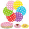 Piatti Carta Colorati, 36 Pcs Usa E Getta Economici Rotondi, 7 Pollici Ecologici, Stoviglie Per Feste, Compleanno, Matrimonio, Fai Da Te, Fatti A Mano