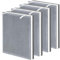 Vital100 Replacement Filter Compatible with LEVOIT Vital 100 Air Purifier, 3-in-1 H13 Ture HEPA and High-Efficiency Activated Carbon Filters, Part Number Vital 100-RF, 4 Pack.